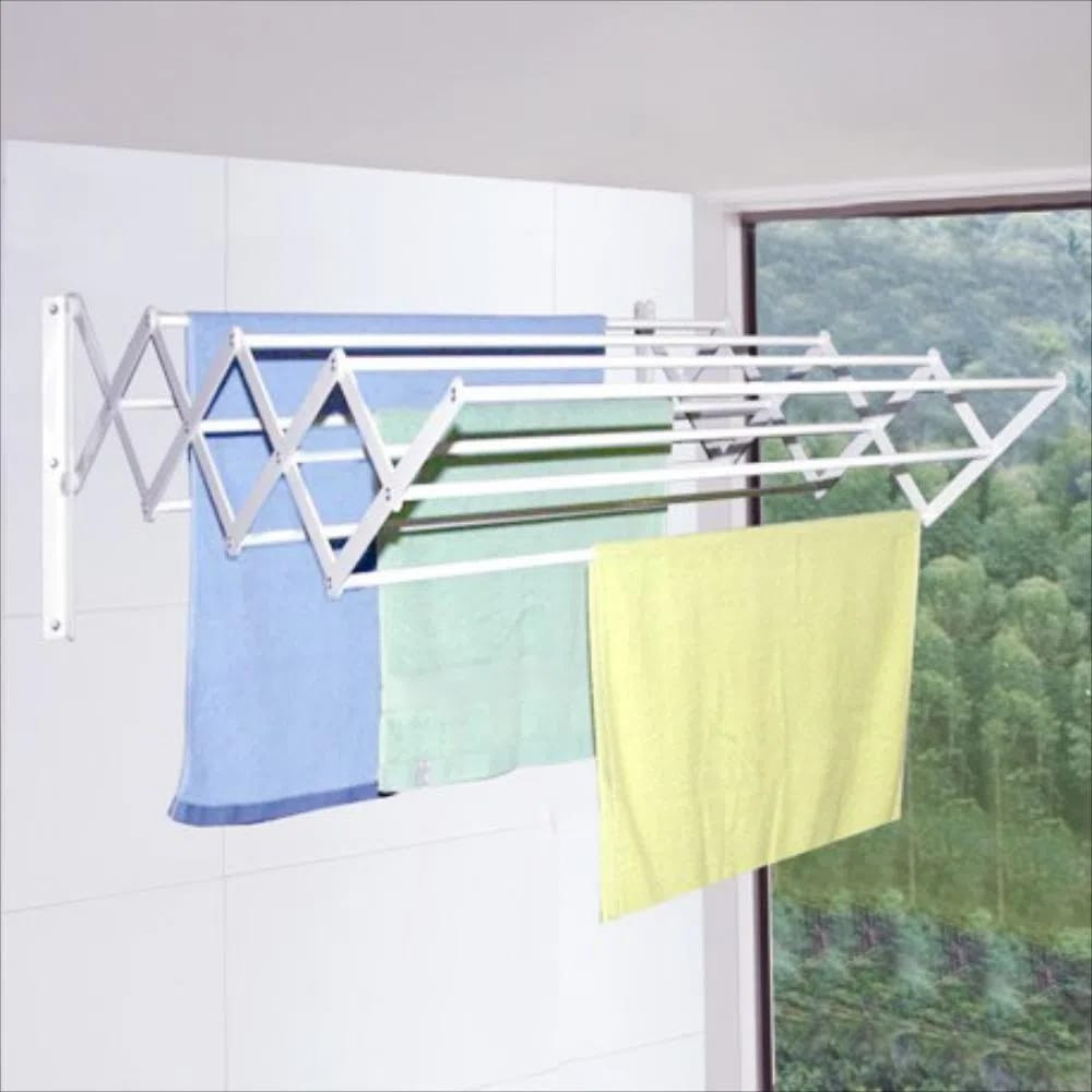 Tendedero de ropa plegable para pared